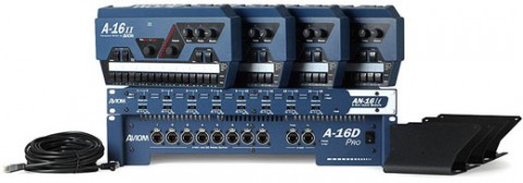 Aviom Mix4 Four Mix Personal Mixing System